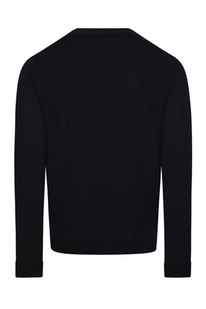 Caridgan in lana merino nero ROBERTO COLLINA | 253M01010M0109